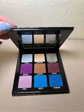 Jeffree Star Eyeshadow Palette — Blue, Purple, Brown, White, Pink Shades
